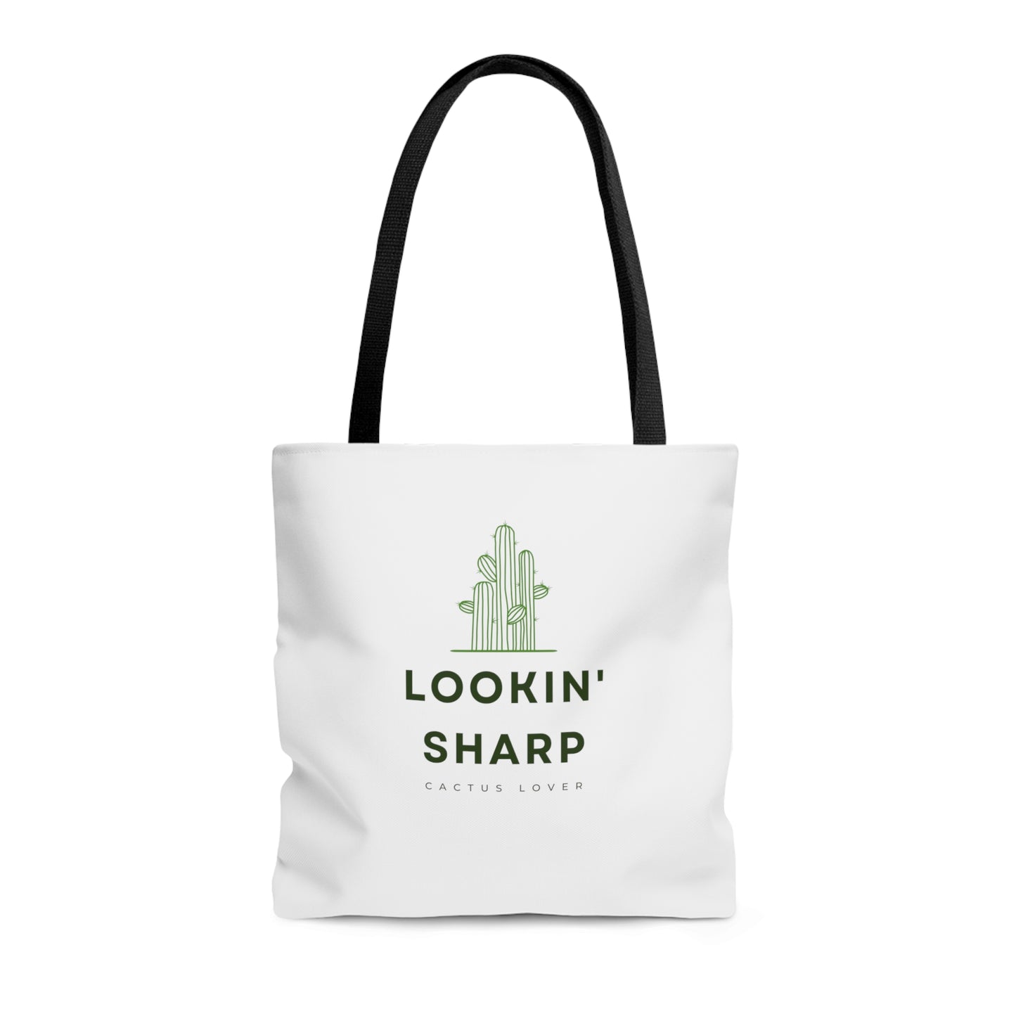 Lookin Sharp Tote Bag Fun for Cactus and Gardening Lovers