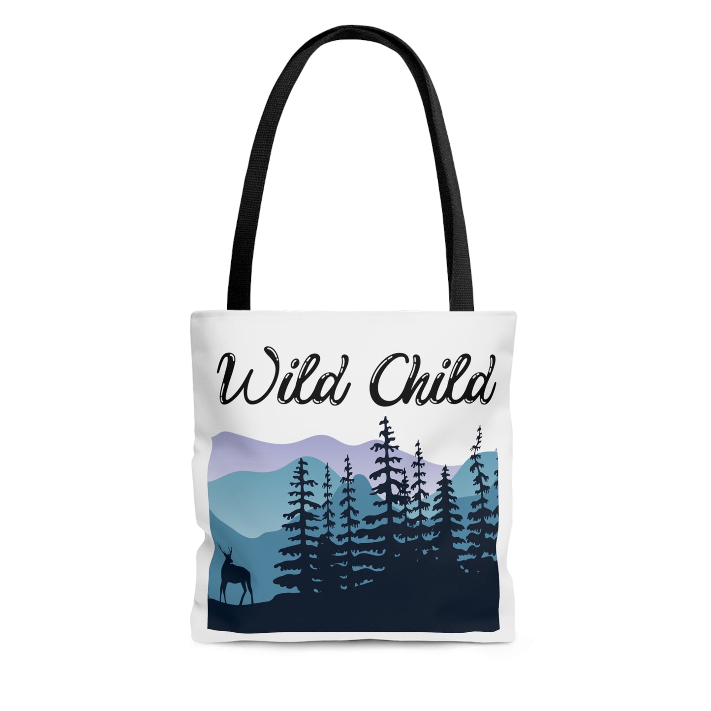 Wild Child Tote Bag Fun for Outdoorsy and Nature Lovers