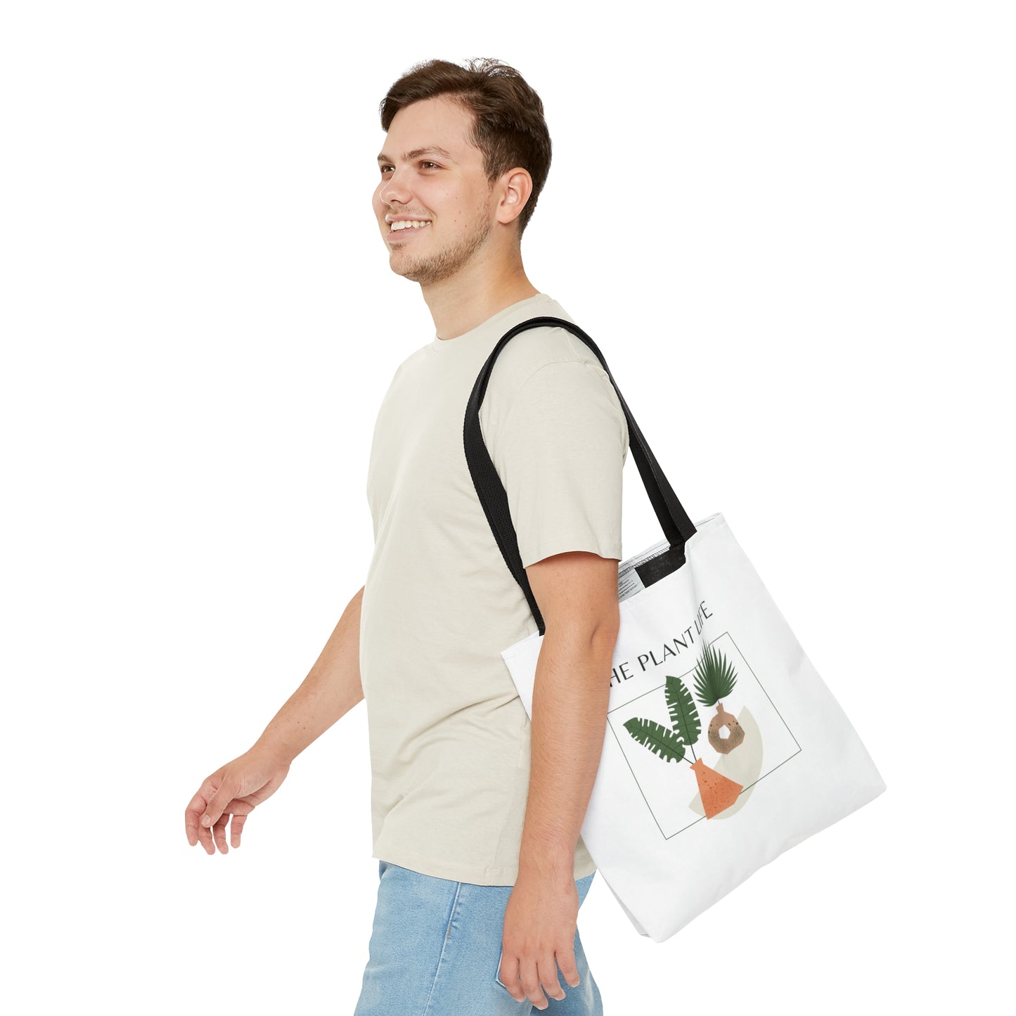 The Plant Life Tote Bag Fun for Plant and Gardening Lovers