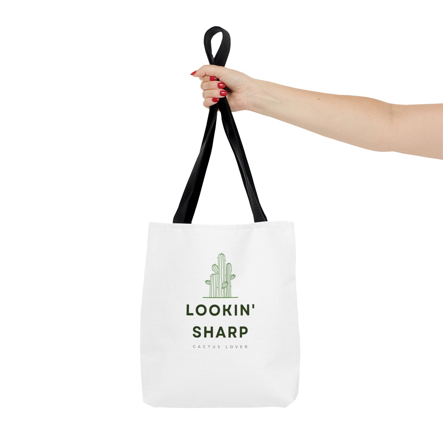 Lookin Sharp Tote Bag Fun for Cactus and Gardening Lovers