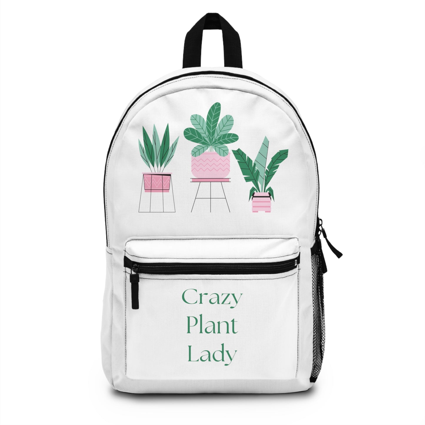 Crazy Plant Lady Backpack Plant Pun Fun