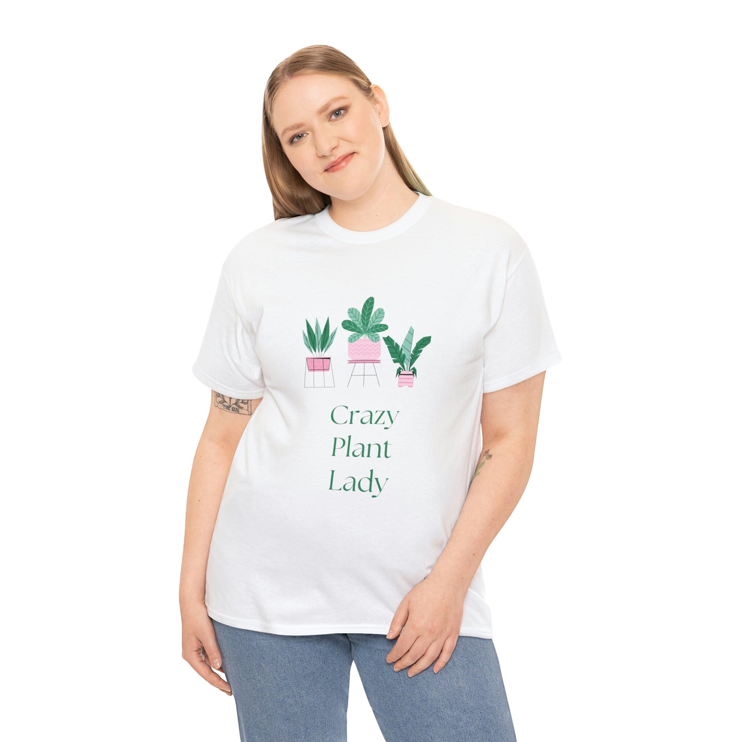 Crazy Plant Lady Gardening Lover T-Shirt Unisex