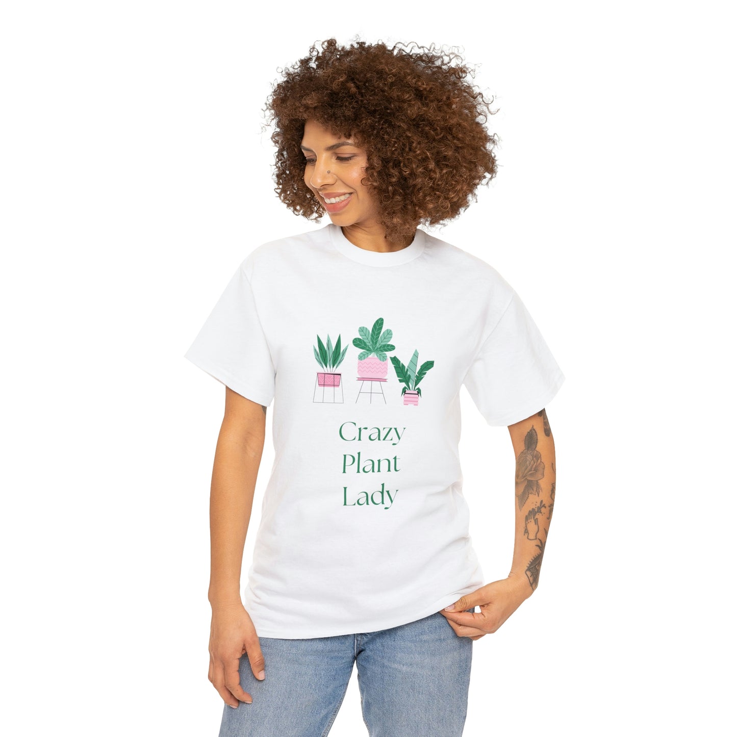 Crazy Plant Lady Gardening Lover T-Shirt Unisex